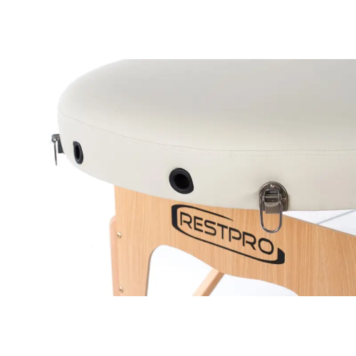 Массажный стол  RESTPRO VIP OVAL 2 Бежевый - фото №5
